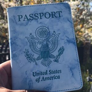 Blue Marble Passport Cover